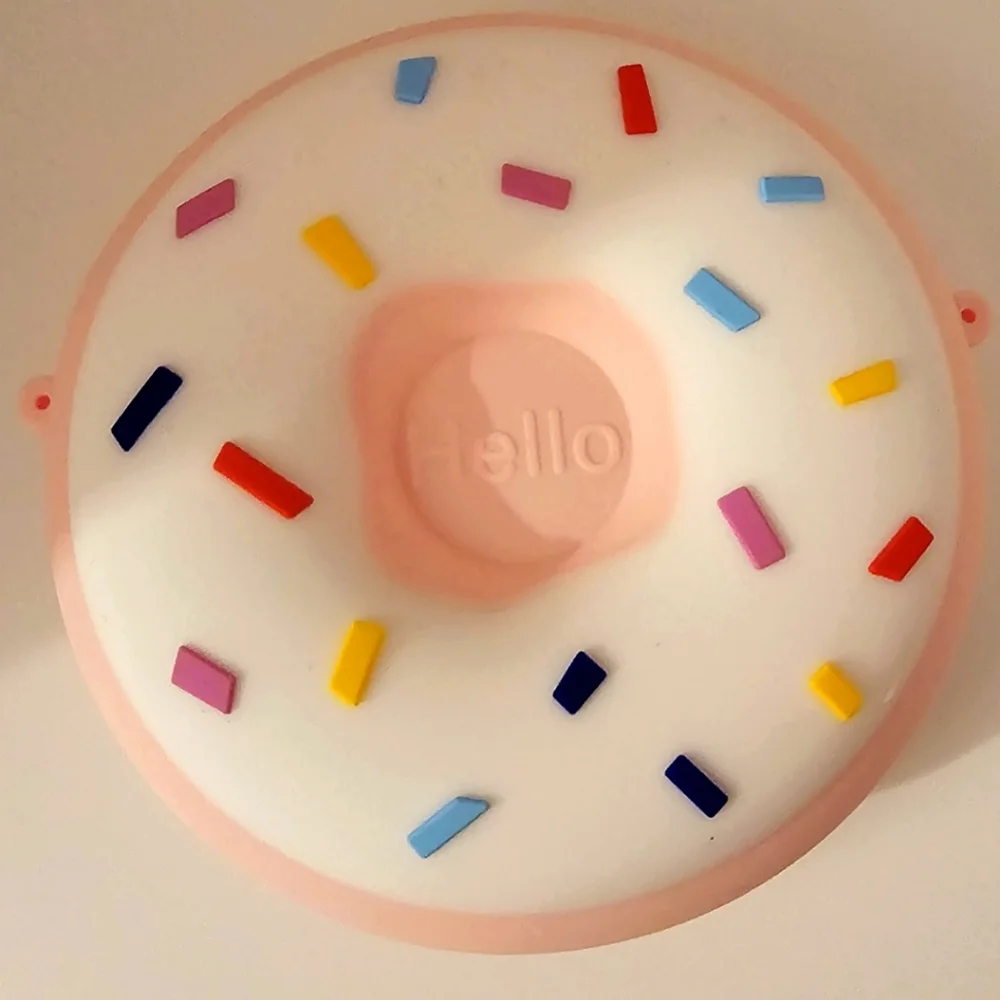 Donut Purse with Donut Themed Strap NWOT